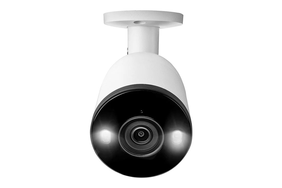 Lorex H13 4K IP Wired Bullet Security Camera with Smart Deterrence and Smart Motion Detection