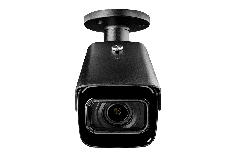 Lorex 4K IP Wired Bullet Security Camera with Motorized Varifocal Lens and Real-Time 30FPS Recording