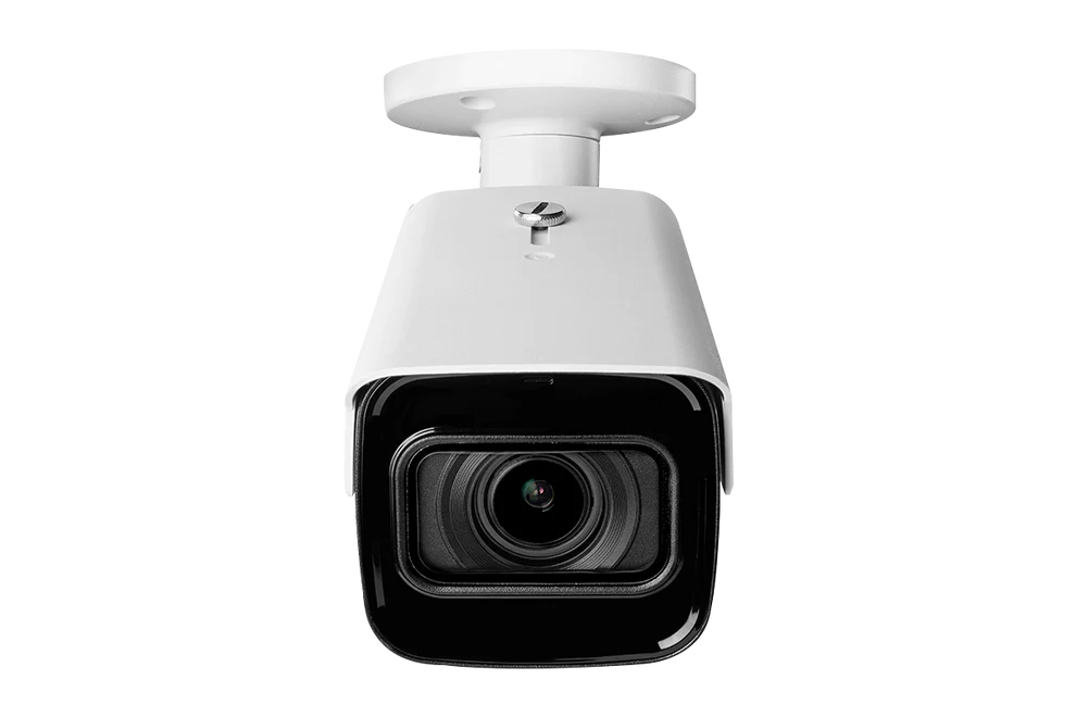 Lorex 4K IP Wired Bullet Security Camera with Motorized Varifocal Lens and Real-Time 30FPS Recording