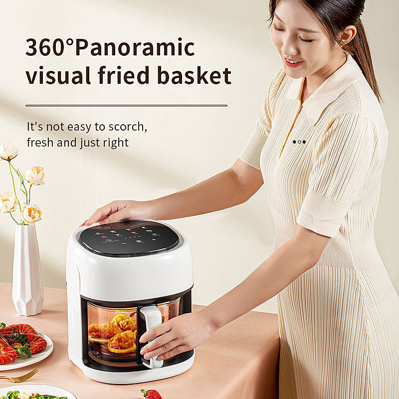Intelligent visual air fryer
